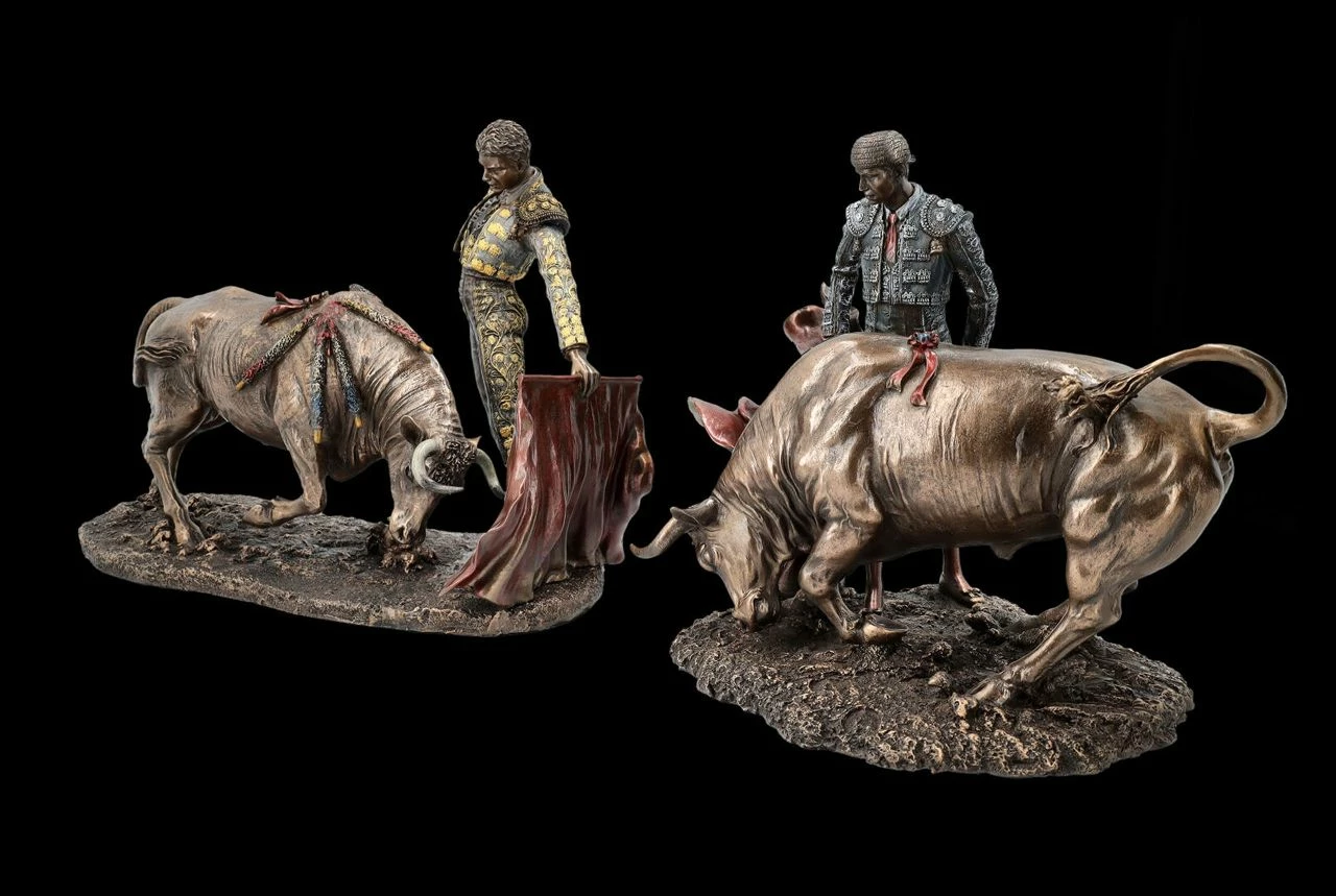 Torero Figuren Set - Matadoren Beim Stierkampf – Bild 6