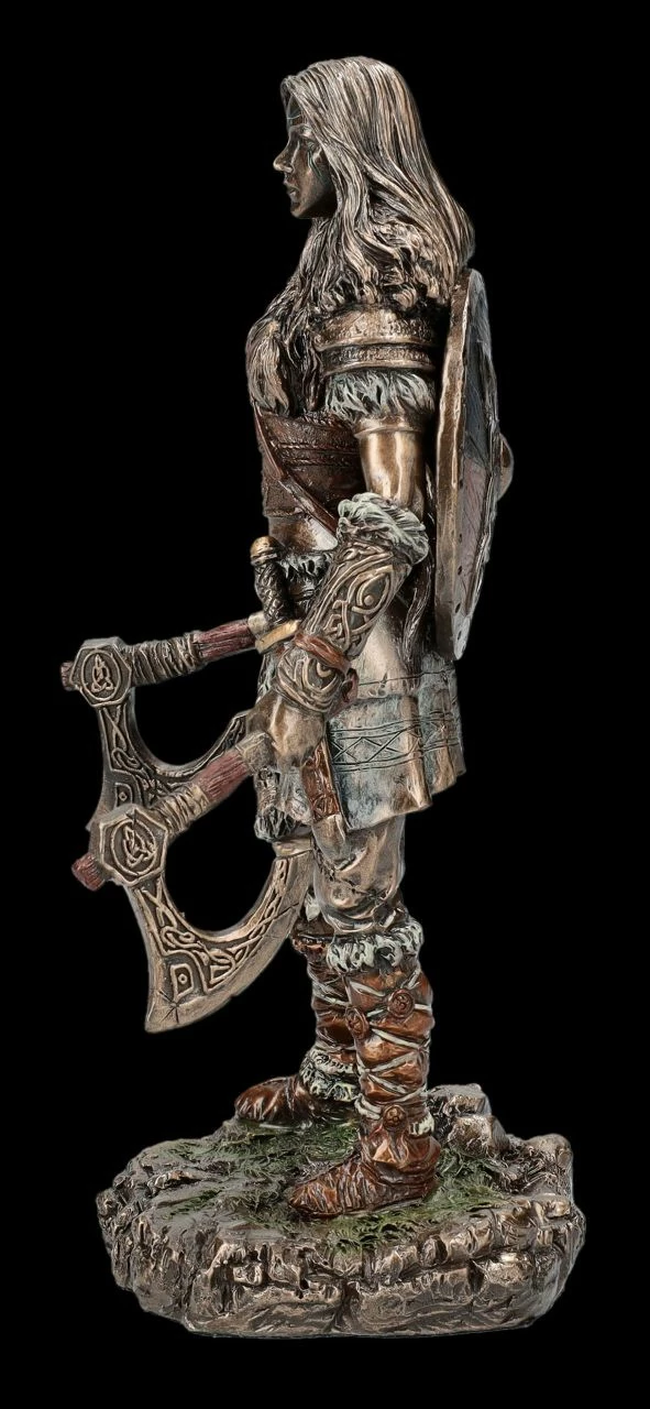 Wikingerin Figur - Brynhild Mit Zwei Äxten – Bild 4