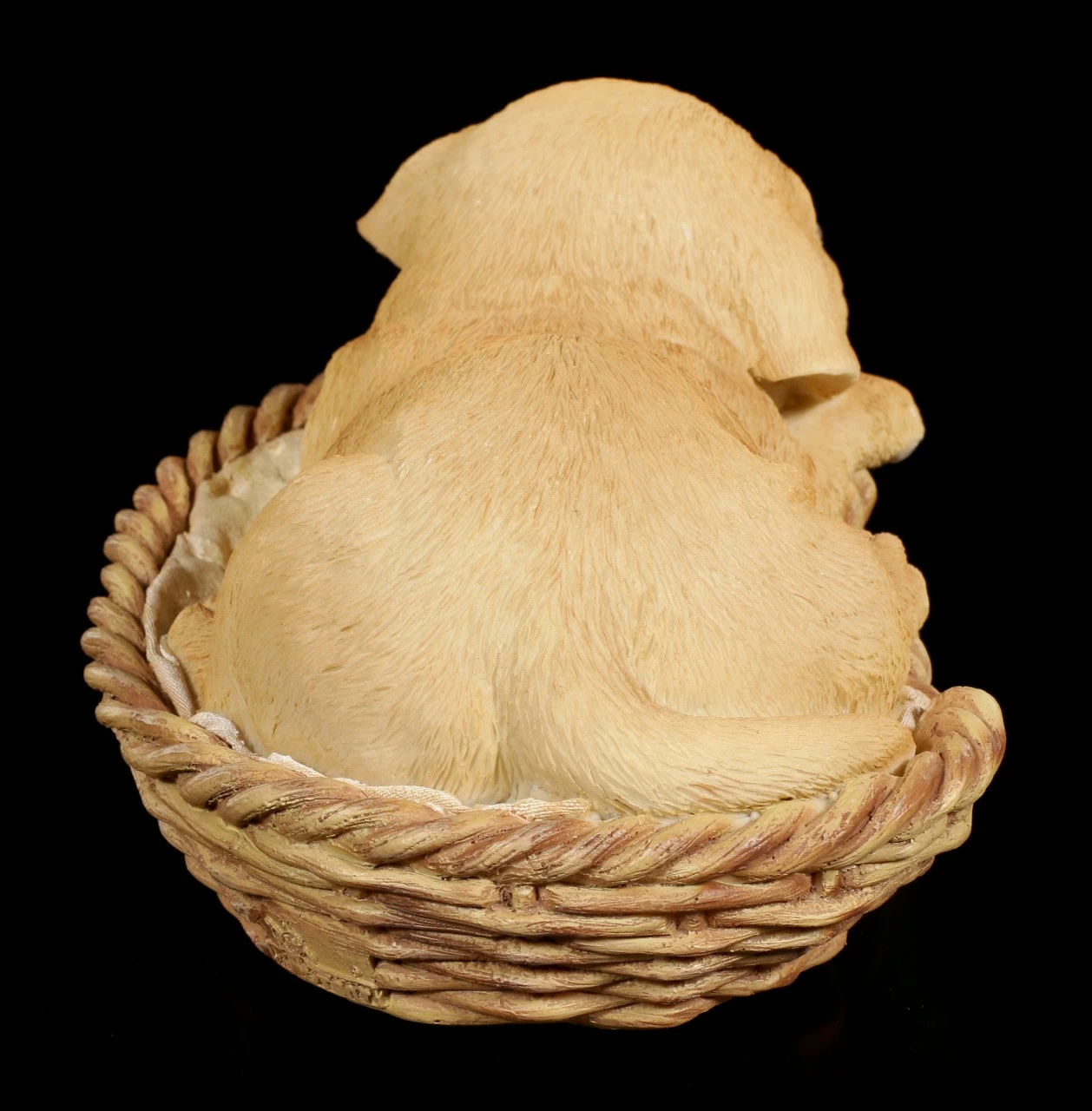 Hund In Körbchen Figur - Labrador – Bild 3