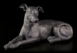 Hunde Figur - Greyhound Liegend