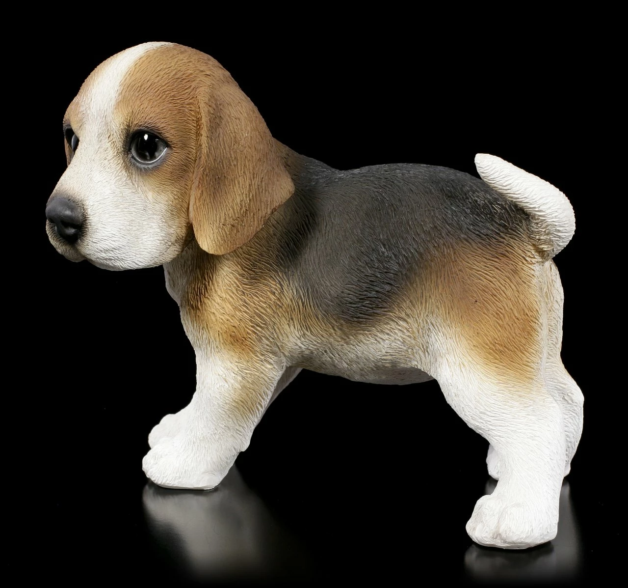 Hunde Figur - Beagle Welpe Stehend – Bild 3