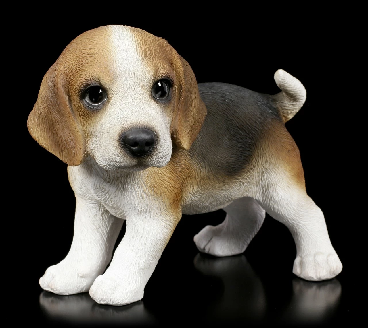 Hunde Figur - Beagle Welpe Stehend