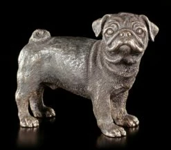 Hunde Figur - Mops Stehend
