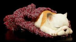 Hunde Figur Schlafend In Bommelmütze