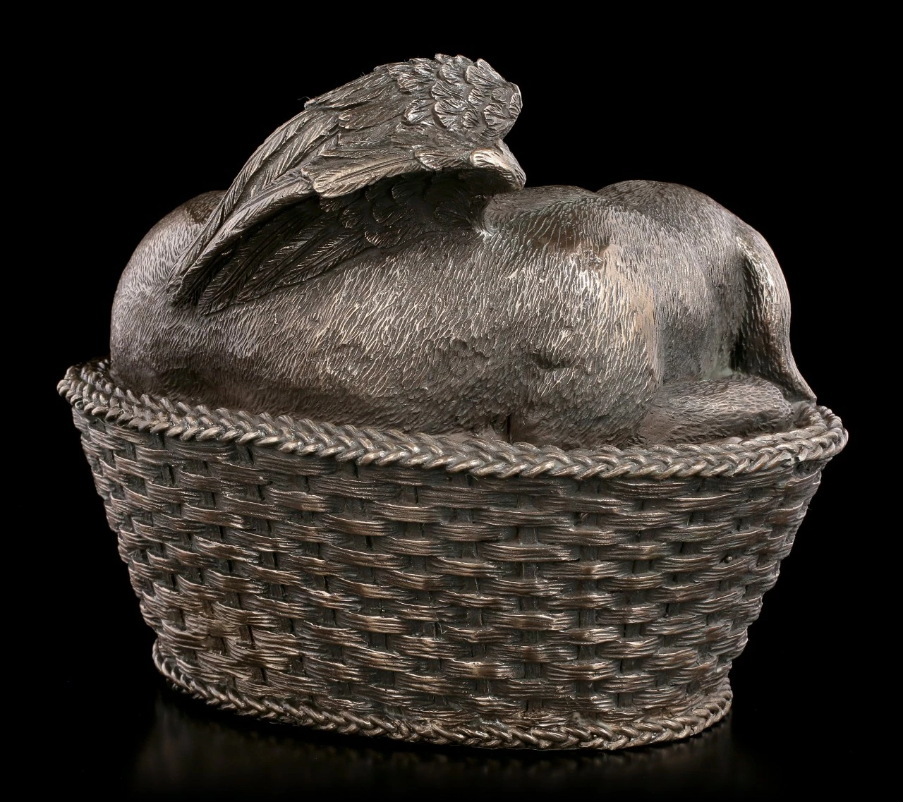 Tier Urne - Hunde-Engel Mit Gravurplatte – Bild 4