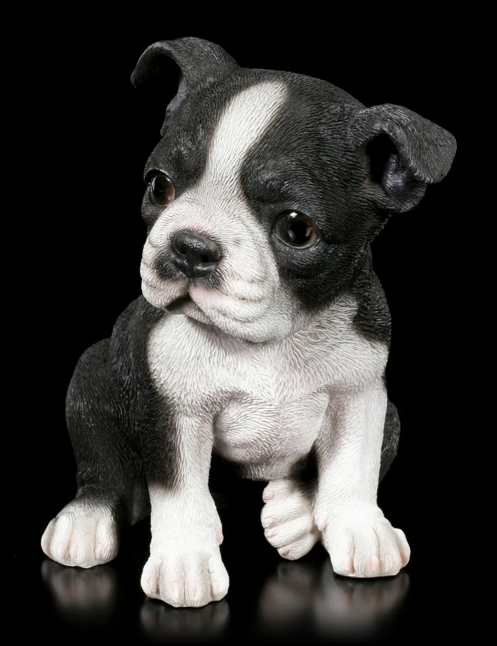 Hunde Welpen Figur - Boston Terrier – Bild 2