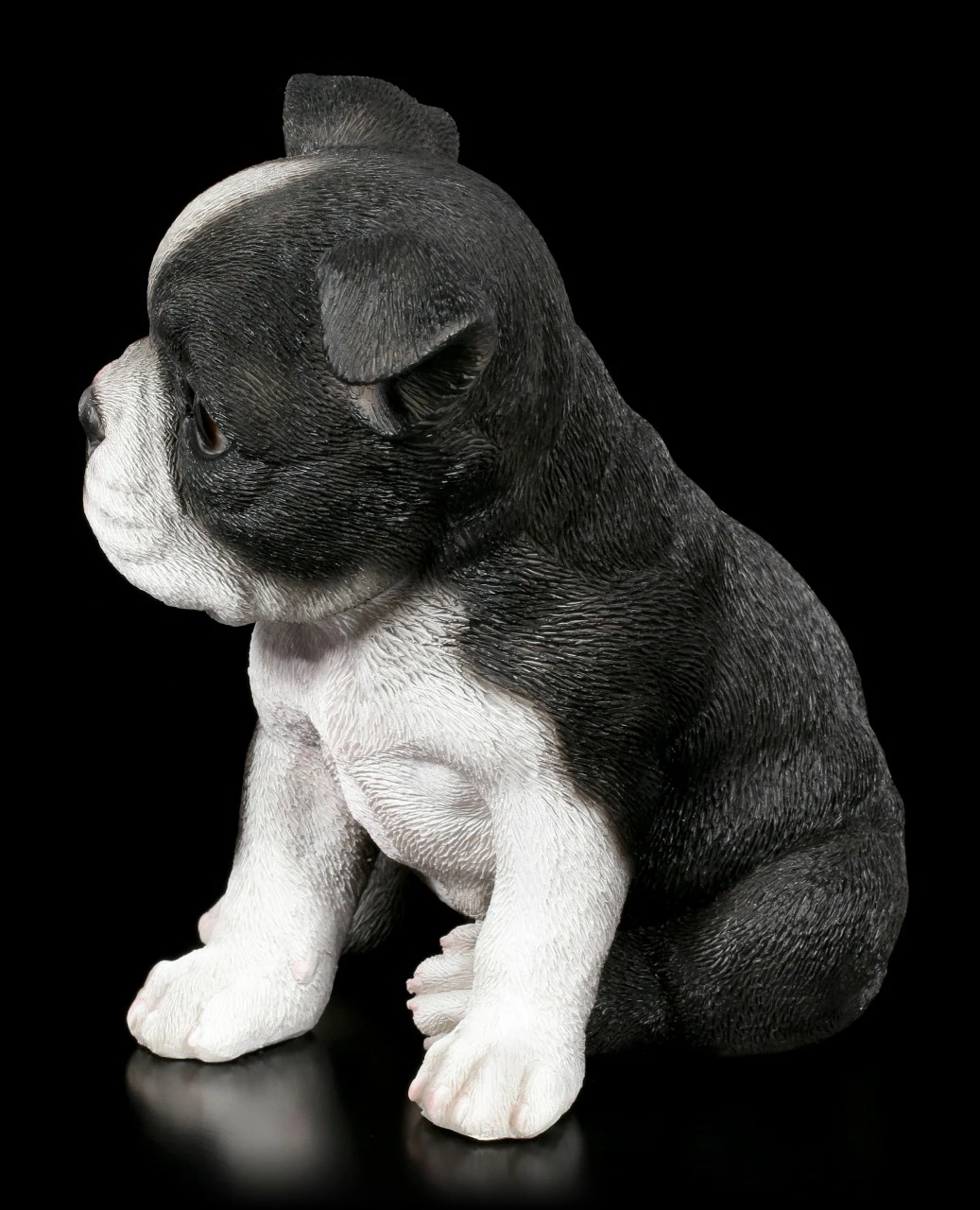 Hunde Welpen Figur - Boston Terrier – Bild 3