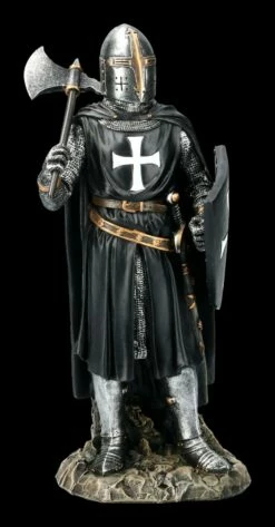 Kreuzritter In Schwarze Rüstung