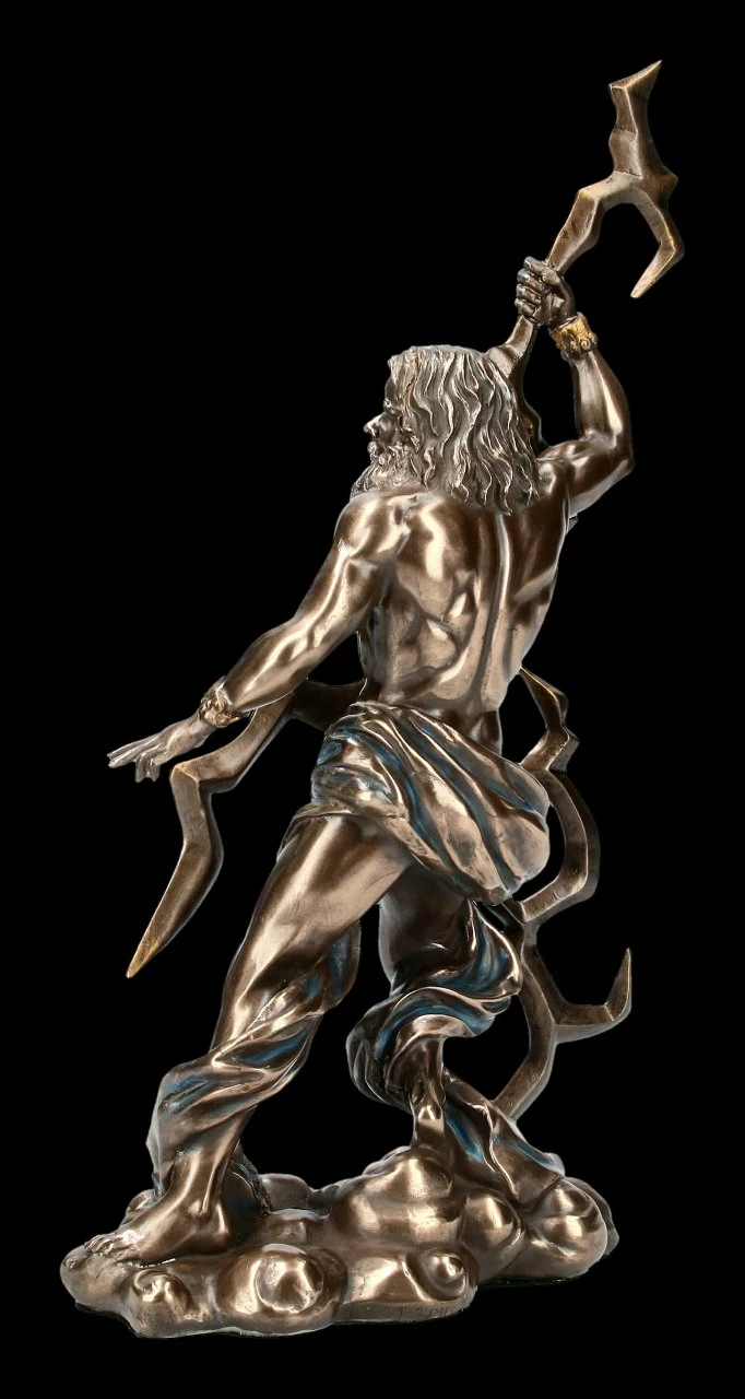 Zeus Figur - Oberster Olympischer Gott – Bild 3