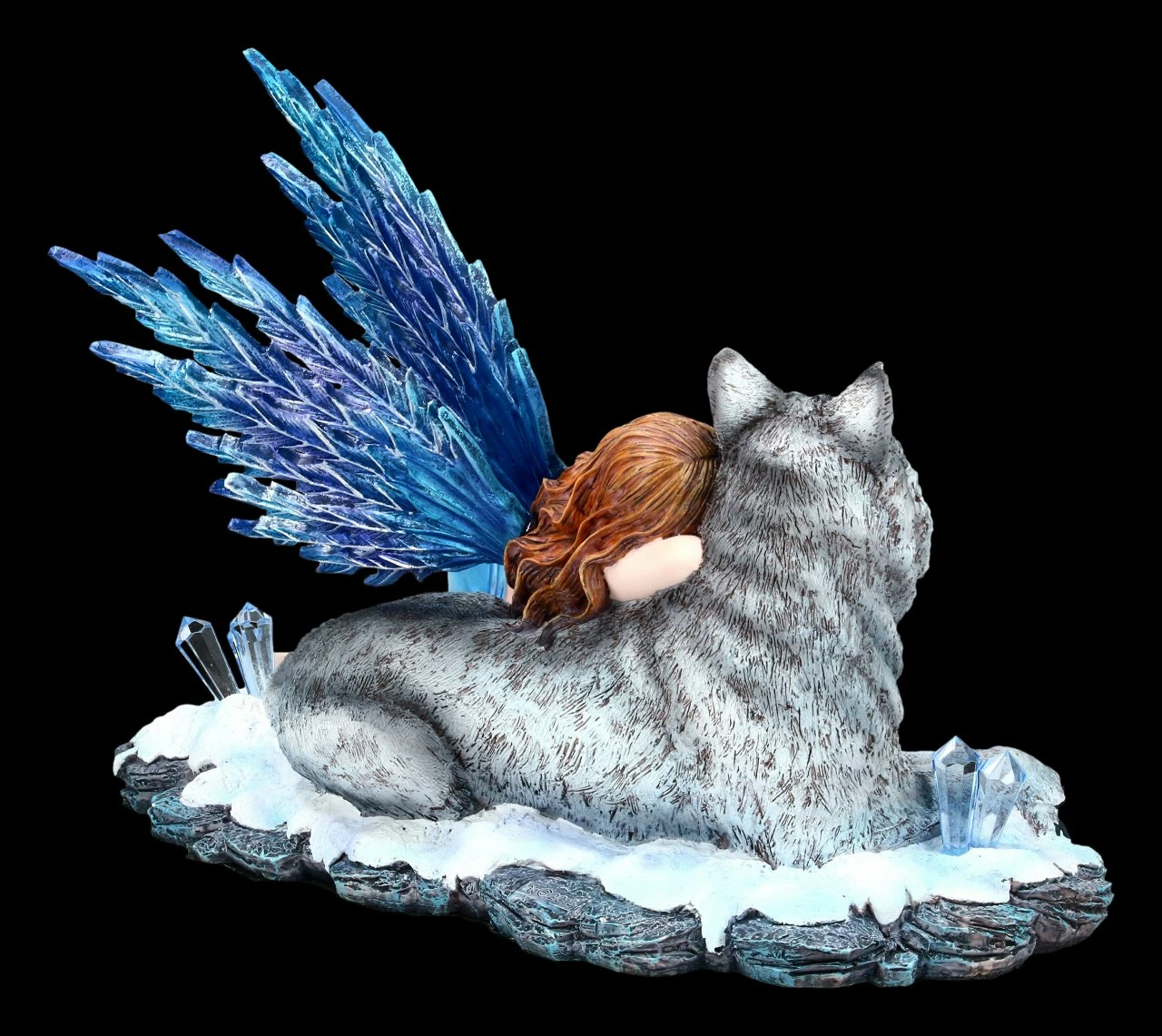 NEMESIS NOW Elfen Figur Mit Wolf - Lupiana – Bild 5