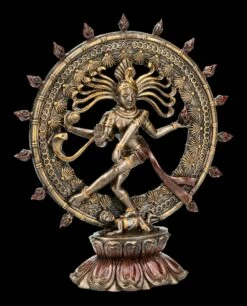 Shiva Figur Als Nataraja - Im Flammenkreis
