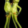 Lustige Frosch Figuren Arm In Arm