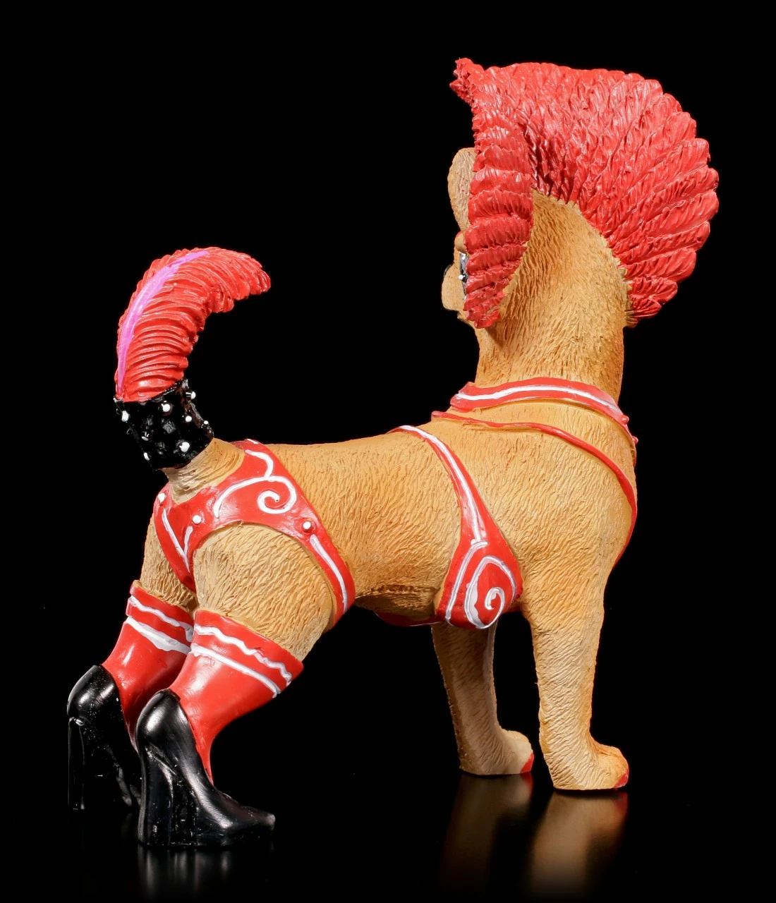 Lustige Hunde Figur - Showgirl Chihuahua – Bild 5