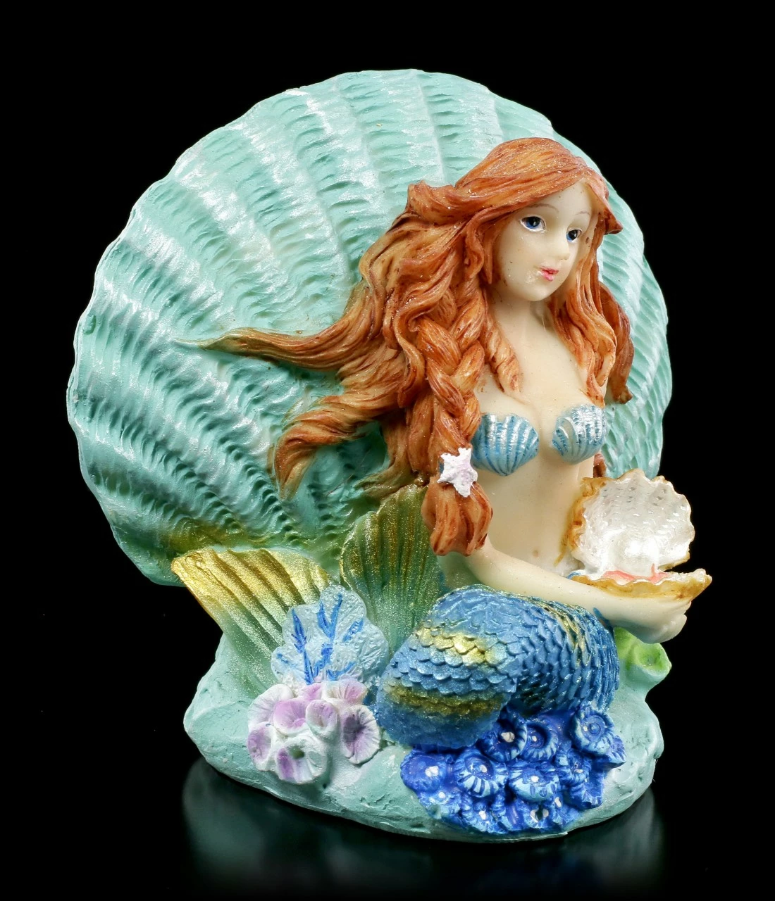 Meerjungfrau Spardose - Siren Mit Muschel – Bild 2