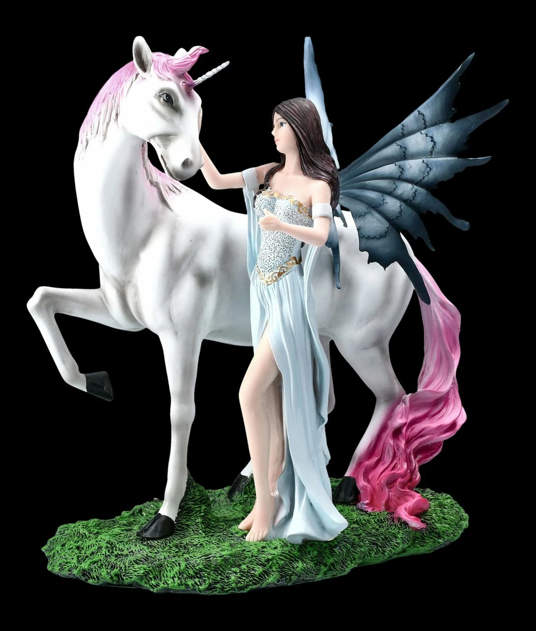 Elfen Figur - Mystique Mit Einhorn
