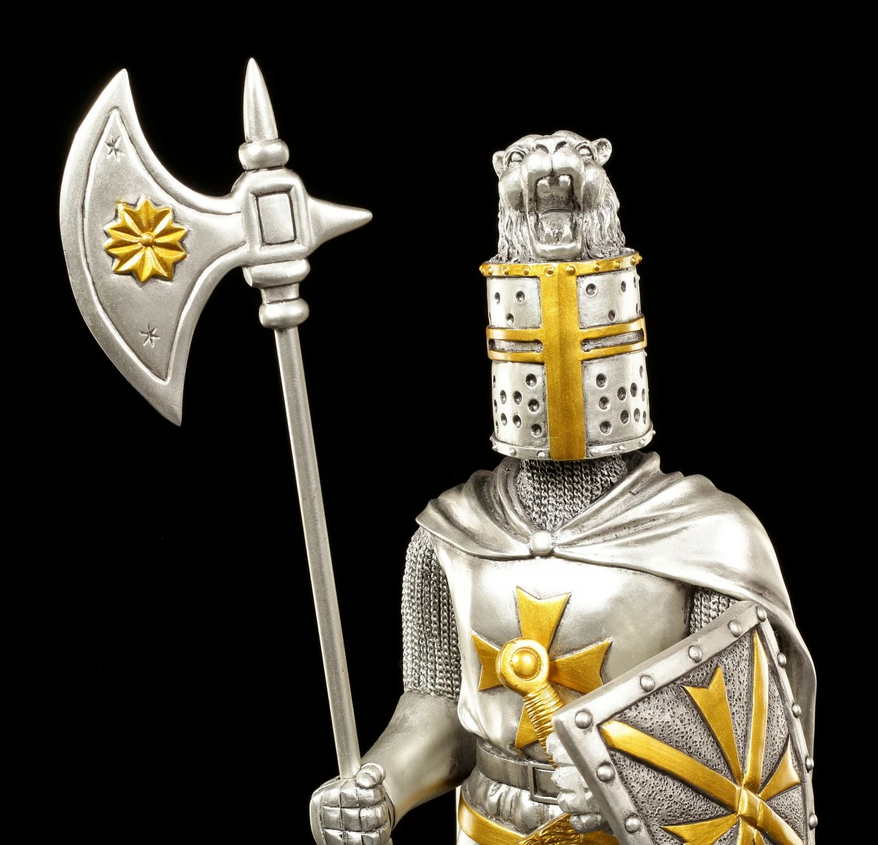 Ritter Figur - Malteser Mit Schild Und Hellebarde – Bild 7