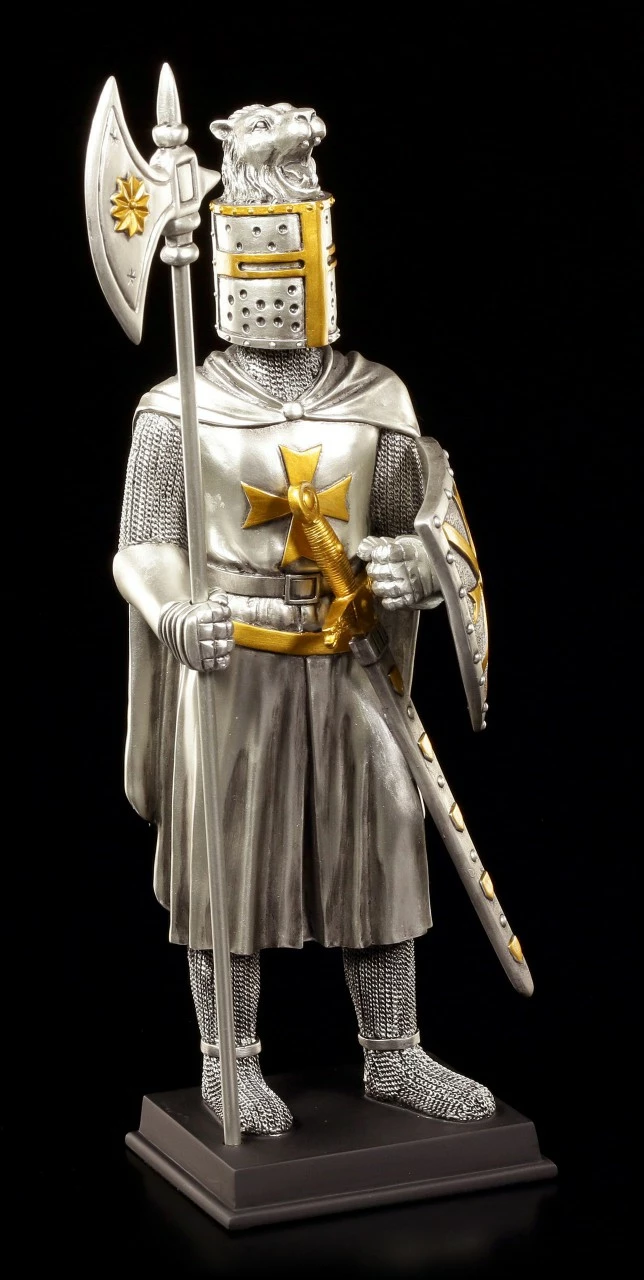 Ritter Figur - Malteser Mit Schild Und Hellebarde – Bild 2