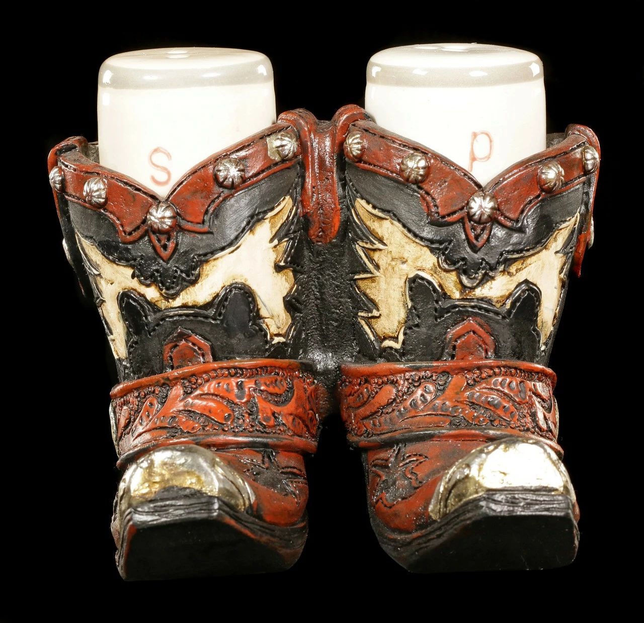 Salz Und Pfeffer Streuer - Wilder Westen Stiefel – Bild 2