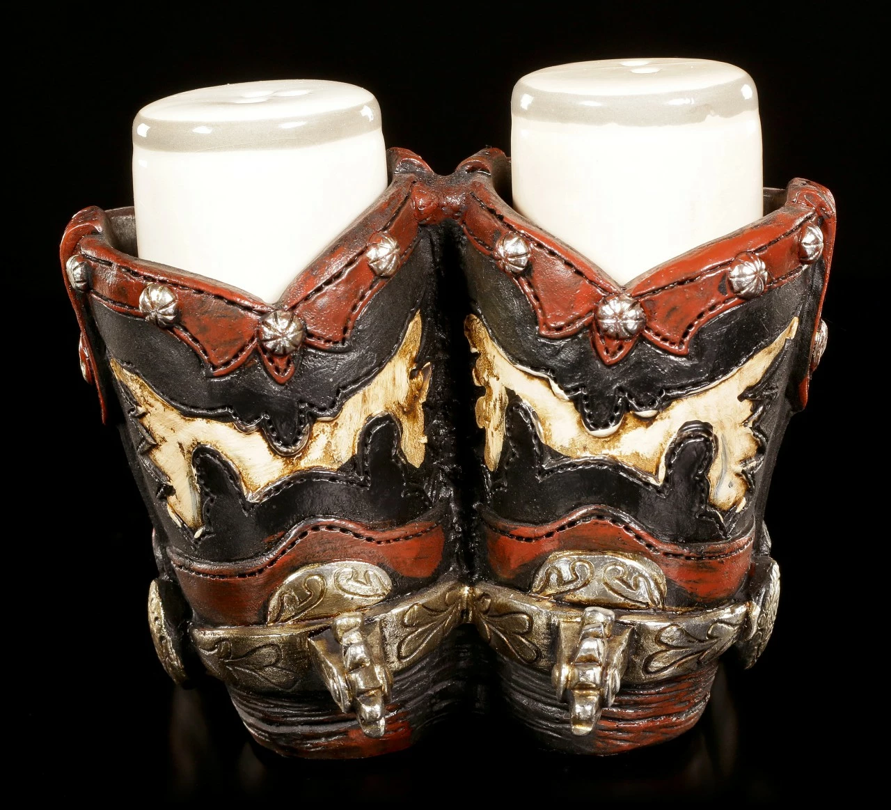 Salz Und Pfeffer Streuer - Wilder Westen Stiefel – Bild 4