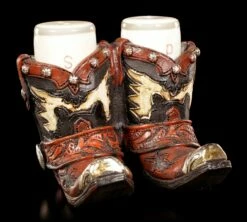Salz Und Pfeffer Streuer - Wilder Westen Stiefel