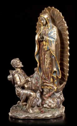 San Juan Diego Figur - Bronziert
