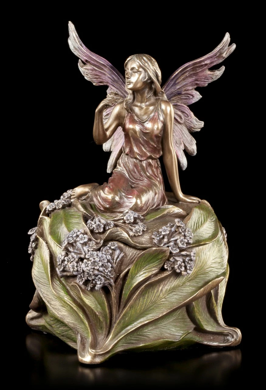 Schatulle - Elfe Auf Blumenblüte – Bild 2