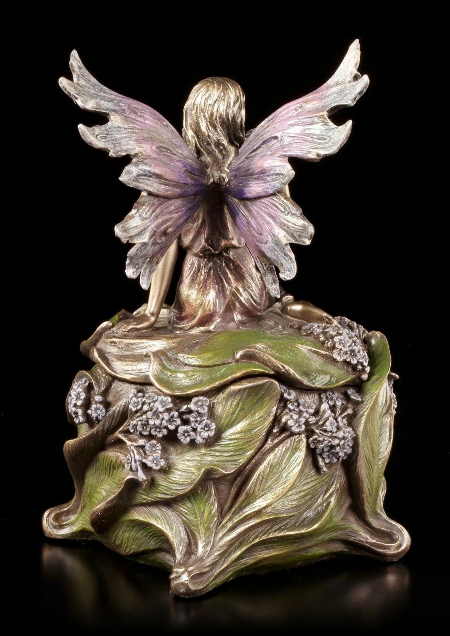 Schatulle - Elfe Auf Blumenblüte – Bild 4