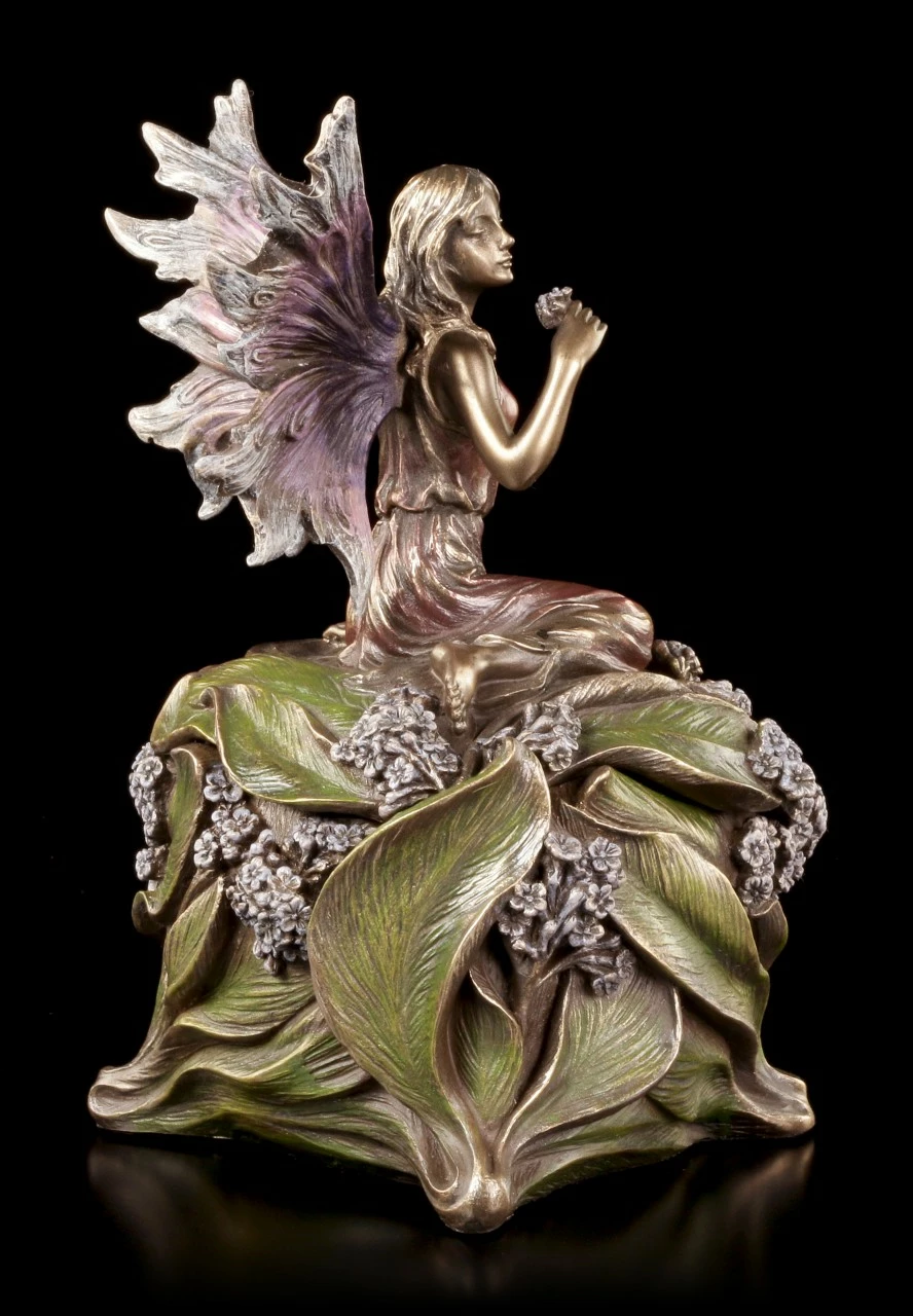 Schatulle - Elfe Auf Blumenblüte – Bild 5