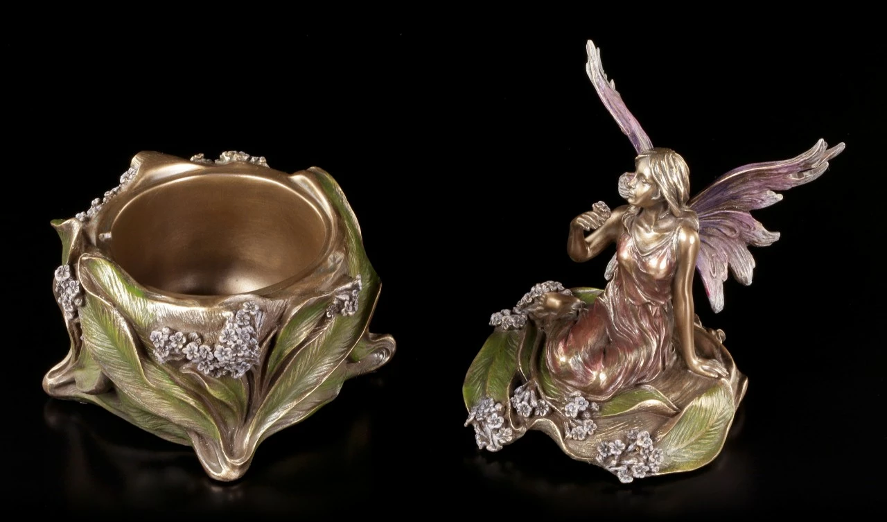 Schatulle - Elfe Auf Blumenblüte – Bild 8