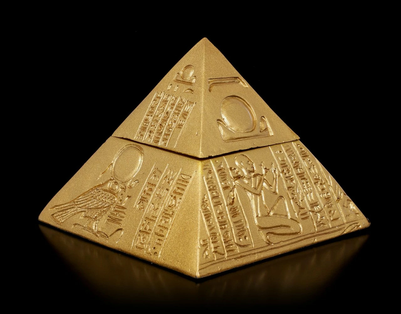 Schatulle - Pyramide Mit Hieroglyphen – Bild 3