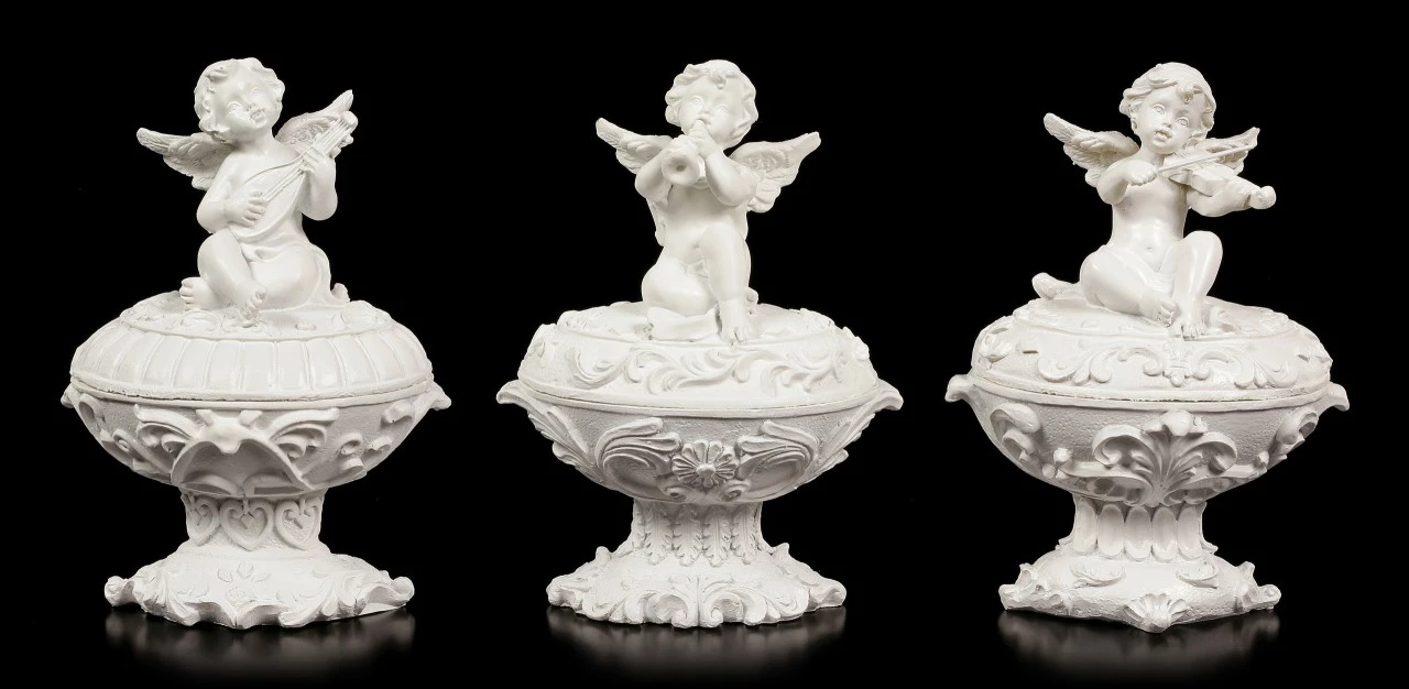 Schmuck Schatullen Set - 3 Engel – Bild 2