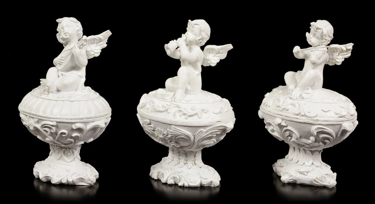 Schmuck Schatullen Set - 3 Engel – Bild 3