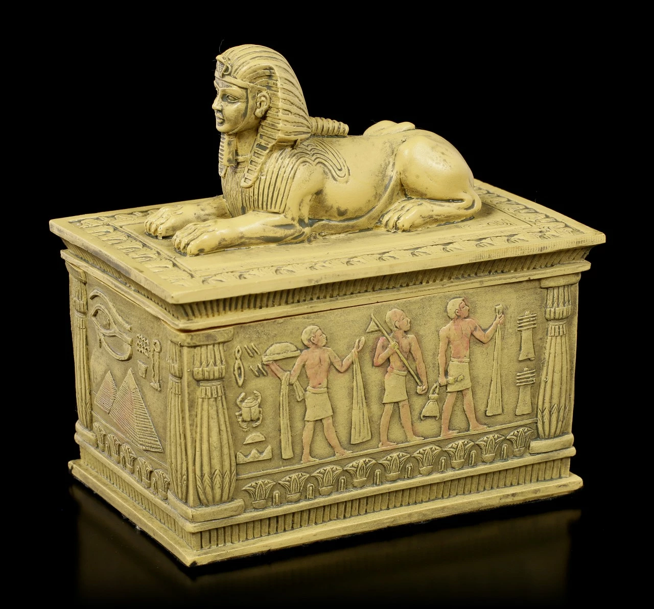 Sphinx Schatulle - Sandfarben – Bild 3