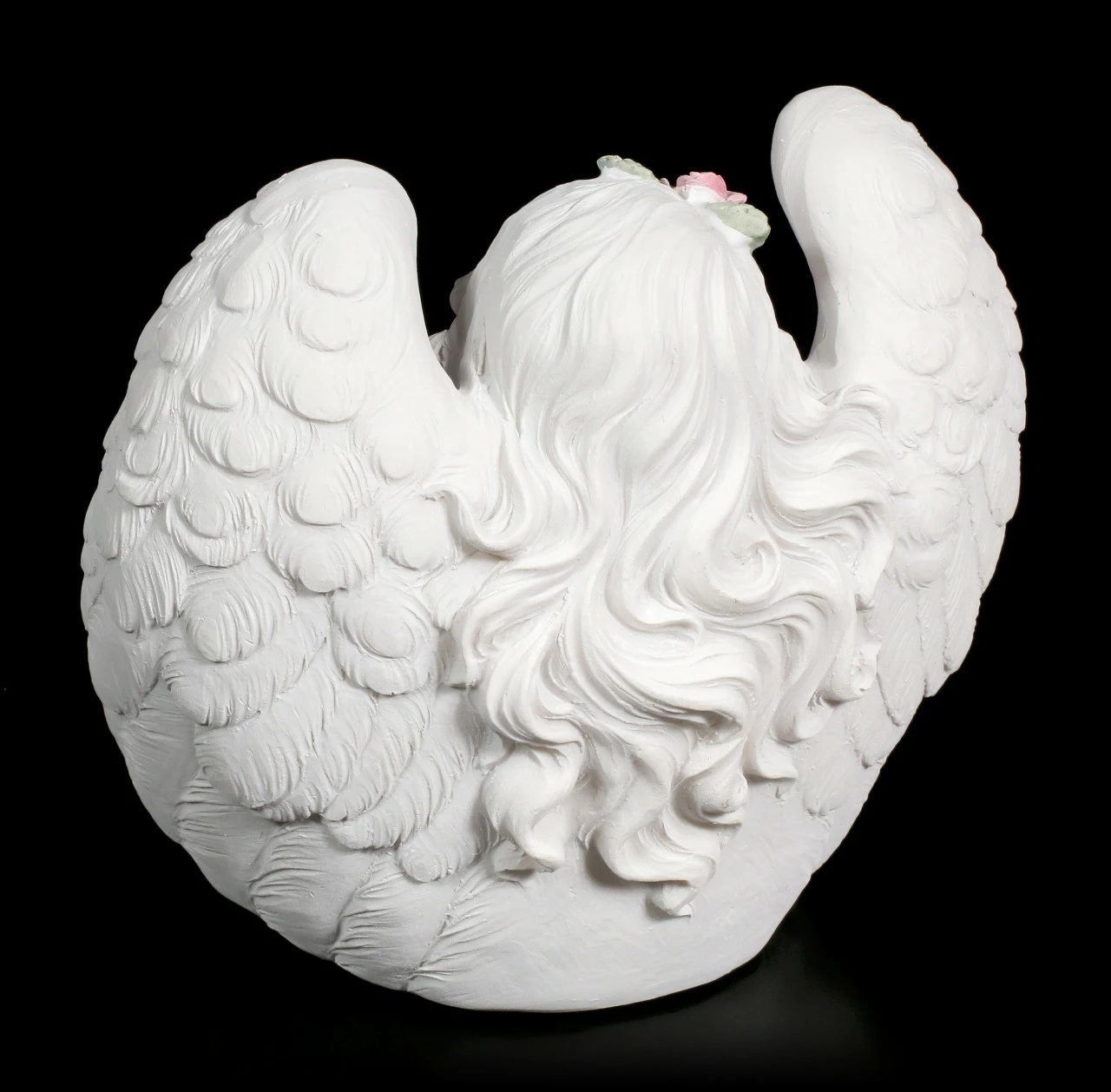 Teelichthalter - Mädchen Engel Mit Rosenkranz – Bild 5