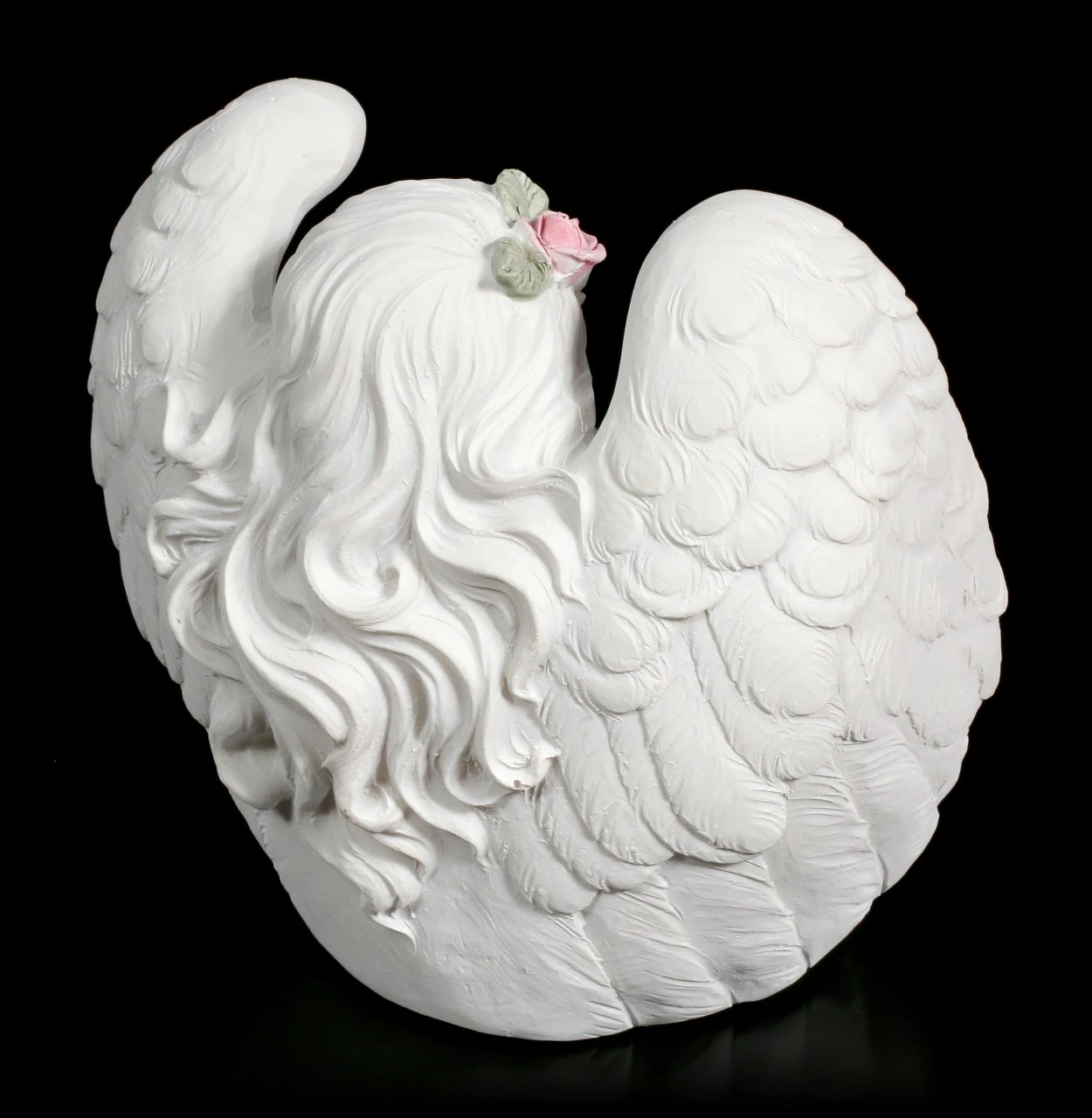 Teelichthalter - Mädchen Engel Mit Rosenkranz – Bild 6