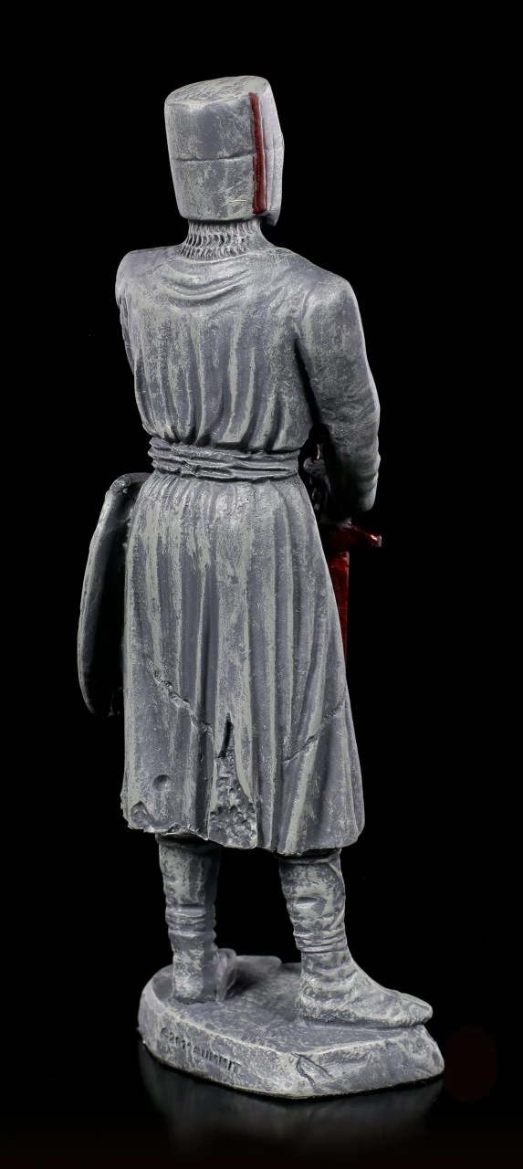 Tempelritter Figur Mit Rotem Schwert – Bild 5