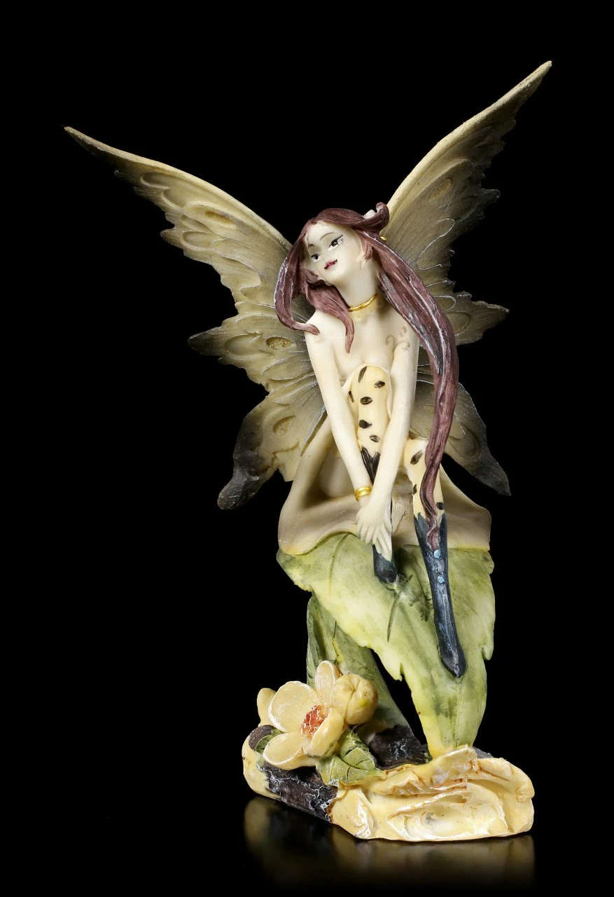 Waldelfen Figur - Suma Sitzt Auf Blatt – Bild 2