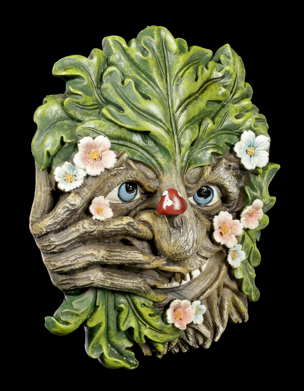 Wandrelief Greenman - Nose Picker – Bild 2