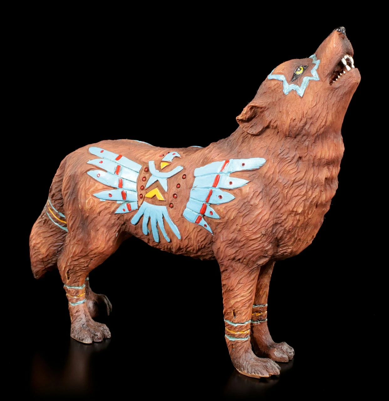 Wolf Spirit Figur - Adler – Bild 4