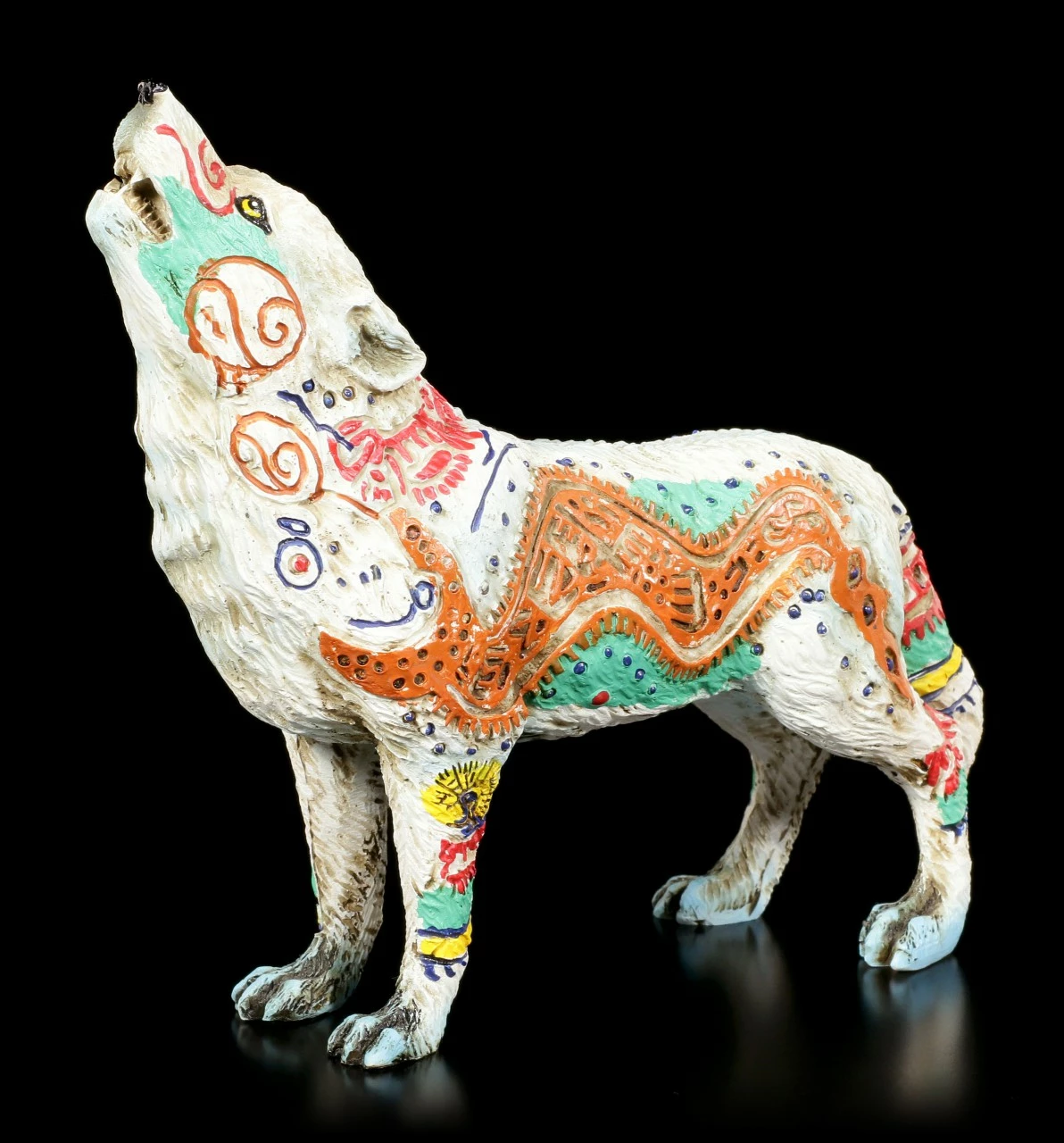 Wolf Spirit Figur - Azteke