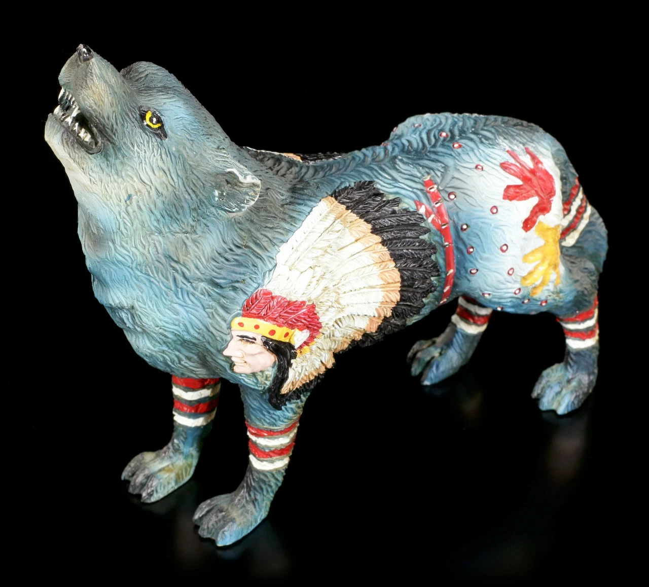 Wolf Spirit Figur - Häuptling – Bild 5